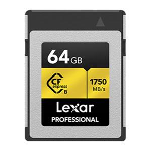 Lexar 雷克沙 Professional Cfexpress Type B Gold Series 64G記憶卡