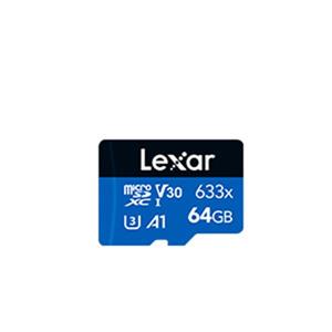 Lexar 雷克沙 633x microSDXC UHS - I A1 U3 64G記憶卡