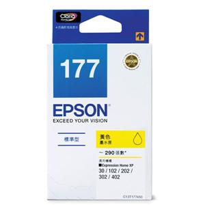 EPSON C13T177450 黃色墨水匣(177)