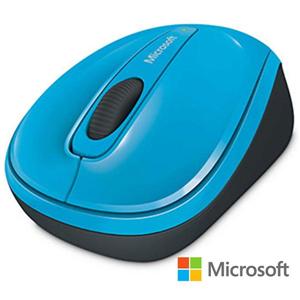 微軟Microsoft 無線行動滑鼠 3500 - 藍 盒裝