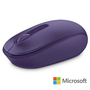 微軟Microsoft 無線行動滑鼠 1850 - 迷炫紫 盒裝