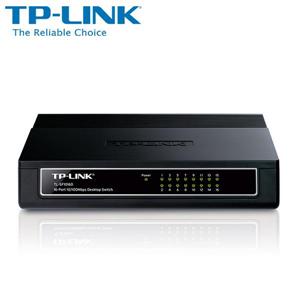 TP - LINK TL - SF1016D 16 埠 10 / 100Mbps 桌上型交換器