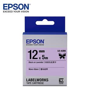 EPSON LK - 42BK C53S654459蕾絲緞帶標籤帶