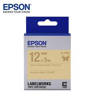 EPSON LK - 44KK C53S654461雙色緞帶標籤帶
