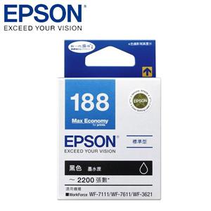 EPSON C13T188150黑色墨水匣