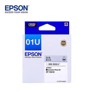 EPSON  C13T01U650 灰色墨水匣