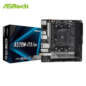 華擎 ASRock A520M - ITX / ac AMD AM4 Mini - ITX 主機板