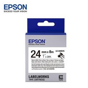 EPSON LK - 6WBVS C53S656419 標籤帶(線材24mm )黑字