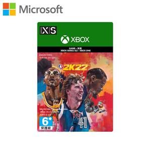微軟Microsoft《NBA 2K22 NBA 75周年紀念版》- 中文版 (下載版)