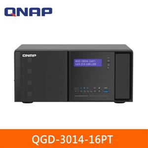 QNAP QGD - 3014 - 16PT - 8G 桌上型智能終端 PoE交換器