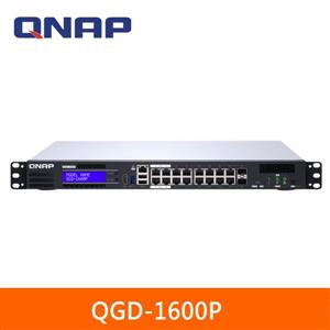 QNAP QGD - 1600P - 4G 16埠 智能終端 PoE ++ 交換器