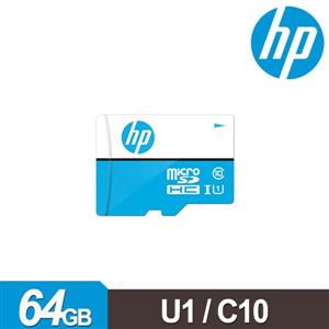 HP U1 C10 MicroSDXC 64GB 高速記憶卡(附轉卡)