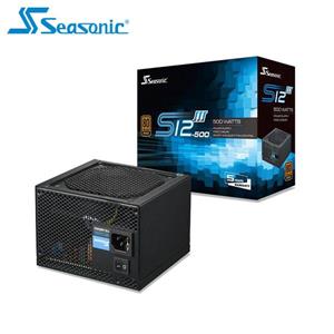 海韻 S12III - 500 / SSR - 500GB3 銅牌500W 電源供應器