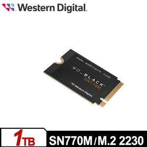 WD 黑標 SN770M 1TB M . 2 2230 PCIe 4 . 0 NVMe SSD