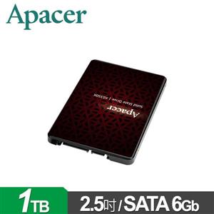 Apacer宇瞻 AS350X 1TB 2 . 5吋 SATA SSD