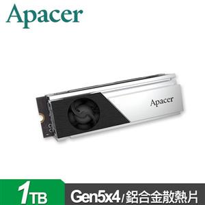 Apacer宇瞻 AS2280F4 1TB(散熱片) M . 2 PCIe 5 . 0 SSD