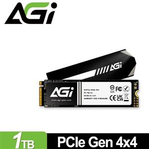 AGI 亞奇雷 AI818 1TB(鋁製散熱片) M . 2 PCIe 4 . 0 SSD