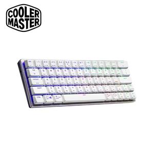 酷碼Cooler Master SK622 茶軸藍芽矮軸RGB英文機械式鍵盤(白)