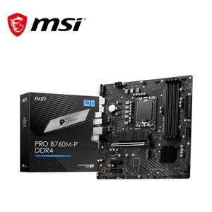 微星MSI PRO B760M - P DDR4 INTEL主機板