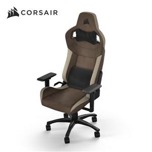 海盜船 CORSAIR T3 - RUSH 棕色/布質 電競椅