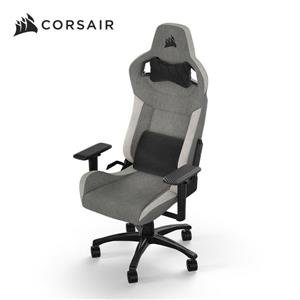 海盜船 CORSAIR T3 - RUSH 灰白/布質 電競椅