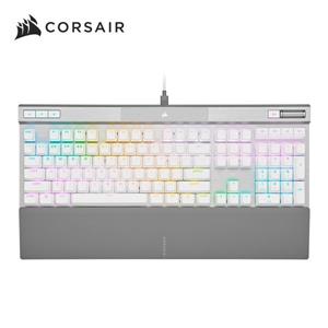 海盜船CORSAIR K70 PRO -白 光軸RGB OPX 機械遊戲鍵盤(英文)