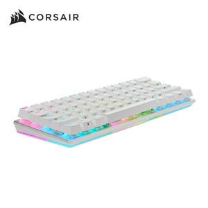 海盜船CORSAIR K70 PRO -白 MINI 銀軸RGB 無線機械式鍵盤(英文)