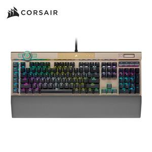 海盜船 CORSAIR K100 -玫瑰金 光軸RGB 機械式電競鍵盤(英文)