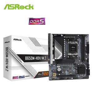 華擎 ASRock B650M - HDV / M . 2 AMD AM5 M - ATX 主機板