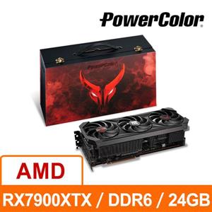撼訊 RX 7900 XTX Red Devil 24G OC RGB GDDR6 384bit AMD 顯示卡