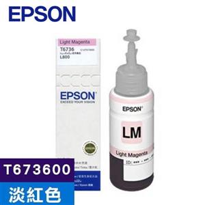 EPSON C13T673600淡紅色墨水匣 for L800