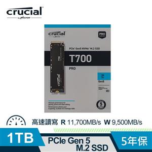 Micron Crucial T700 1TB (Gen5 M . 2) SSD 