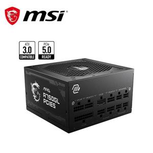 微星MSI MAG A750GL PCIE5 金牌電源供應器