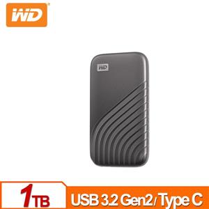 WD My Passport SSD 1TB(灰) 外接式SSD(2020)
