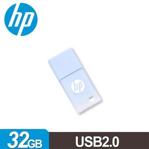 HP v168 32GB 迷你果凍隨身碟(微風藍)
