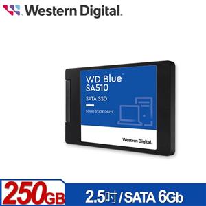 WD 藍標 SA510 250GB 2 . 5吋SATA SSD