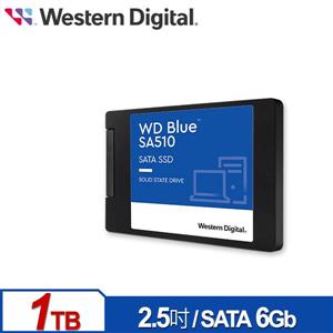WD 藍標 SA510 1TB 2 . 5吋SATA SSD