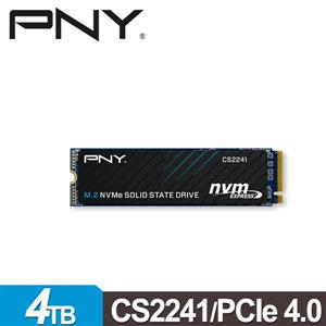 PNY CS2241 4TB M . 2 2280 PCIe 4 . 0 SSD