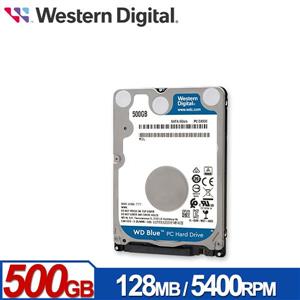 WD5000LPZX 藍標 500GB(7mm) 2 . 5吋硬碟
