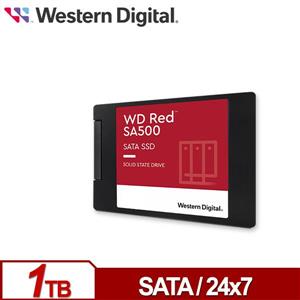 WD 紅標 SA500 1TB 2 . 5吋SATA NAS SSD