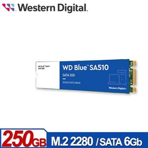 WD 藍標 SA510 250GB M . 2 2280 SATA SSD