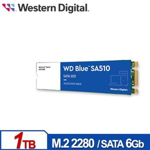 WD 藍標 SA510 1TB M . 2 2280 SATA SSD