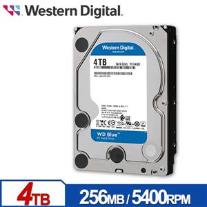 WD40EZAX 藍標 4TB 3 . 5吋SATA硬碟