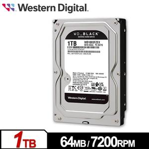 WD1003FZEX 黑標 1TB 3 . 5吋電競硬碟