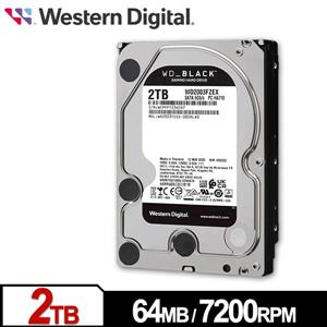 WD2003FZEX 黑標 2TB 3 . 5吋電競硬碟