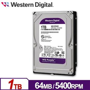 WD11PURZ 紫標 1TB 3 . 5吋監控系統硬碟
