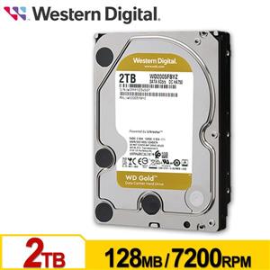 WD2005FBYZ 金標 2TB 3 . 5吋企業級硬碟