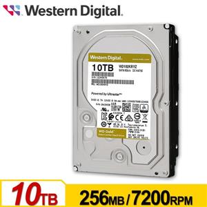 WD102KRYZ 金標 10TB 3 . 5吋企業級硬碟