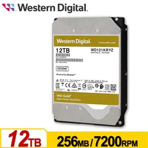 WD121KRYZ 金標 12TB 3 . 5吋企業級硬碟