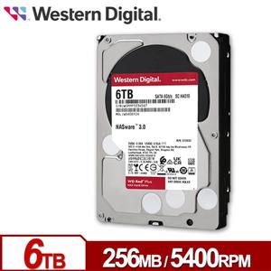 WD60EFPX 紅標Plus 6TB 3 . 5吋NAS硬碟